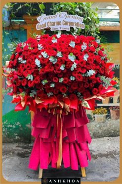 hoa tươi chúc mừng sang trọng hội an