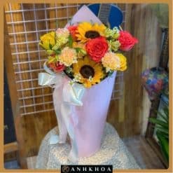 xô hoa tươi hội an