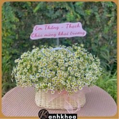 Giỏ hoa tươi cao cấp tặng người yêu tại Hội An