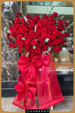 hoa tươi khai trương hội an