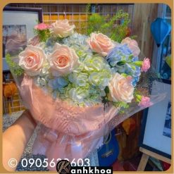 bó hoa hồng hội an
