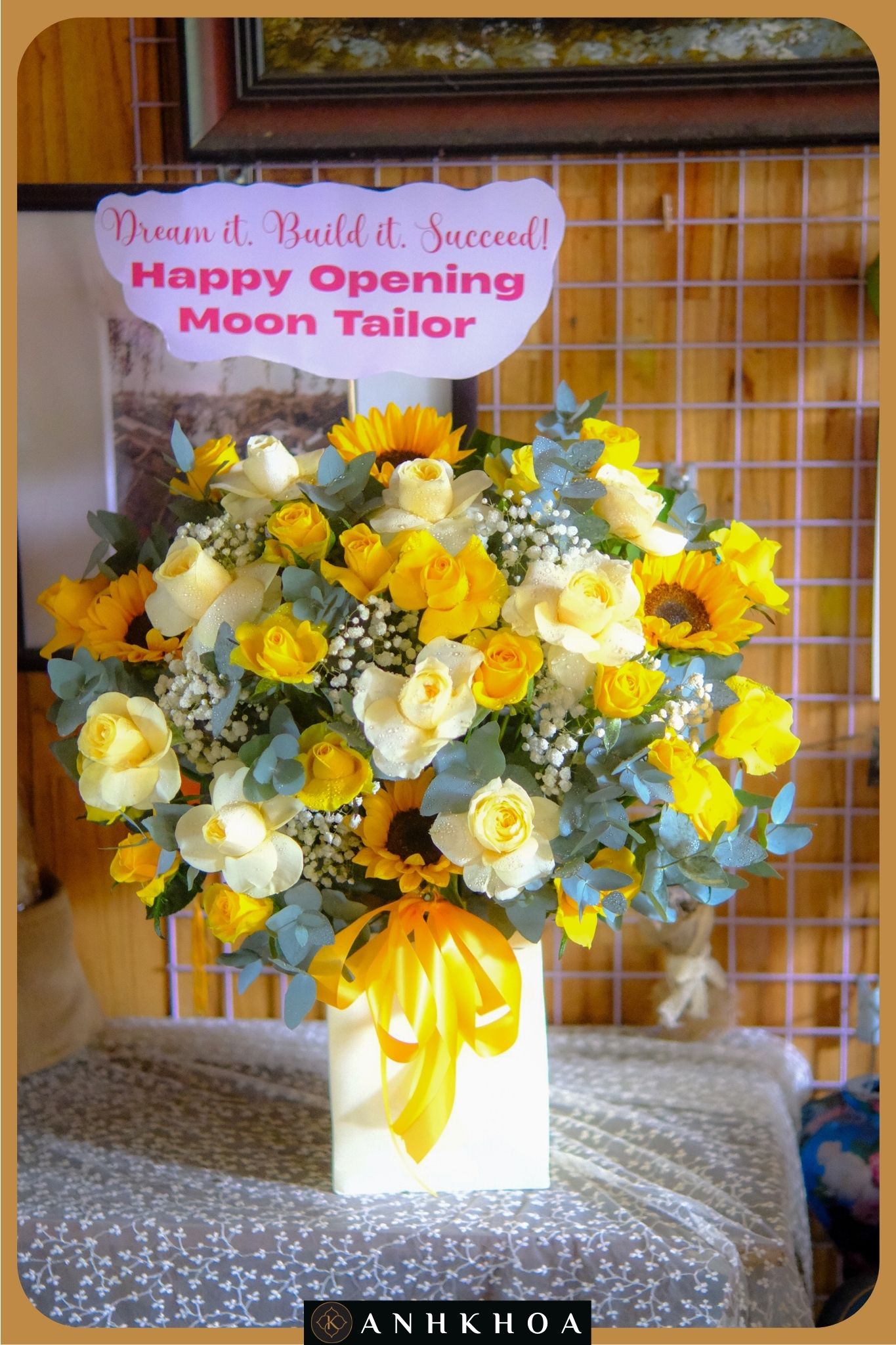 hoa tuoi hoi an 47 giỏ hoa tươi chúc mừng hội an