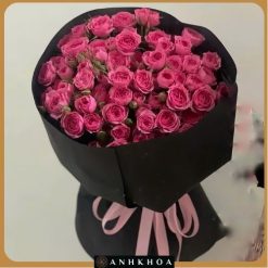 bó hồng chùm sophia xinh xắn