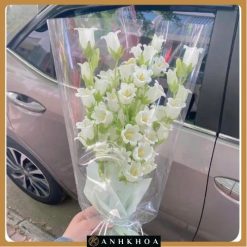 bó hoa chuông trắng hội an