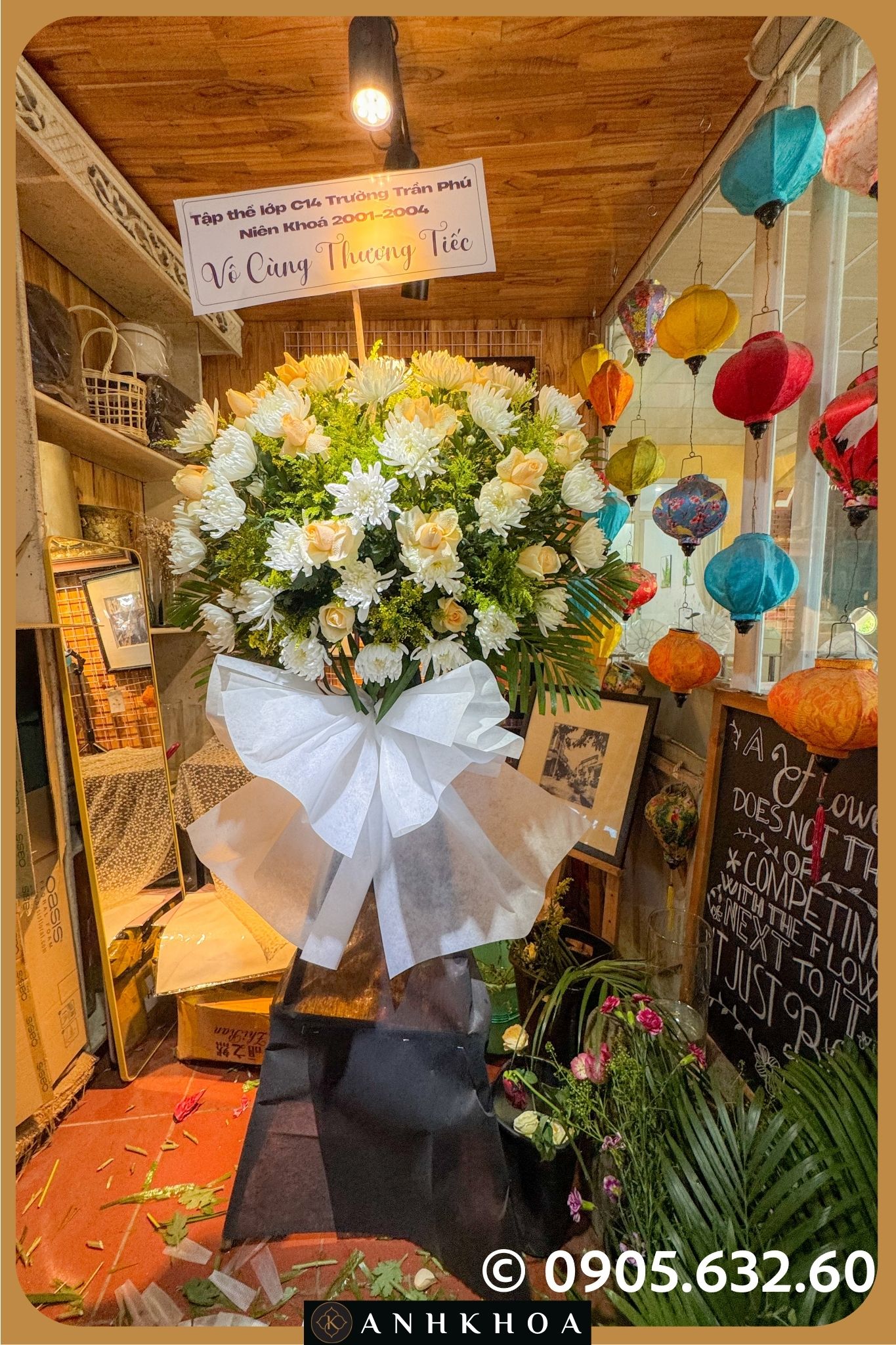 hoa tuoi hoi an 5 7 hoa tươi chia buồn giá rẻ hội an