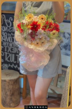 bó hoa đồng tiền nhí hội an