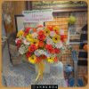 hoa tuoi hoi an 53 giỏ hoa tươi chúc mừng tông hồng đỏ hội an