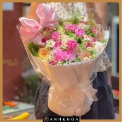 bó hoa nhiều loài hoa tại hoa tươi hội an