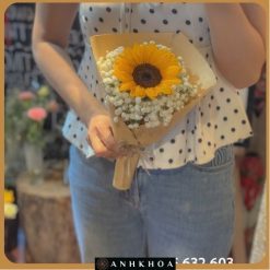 bó hoa hướng dương nhỏ xinh hội an