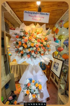 hoa tươi khai trương hội an