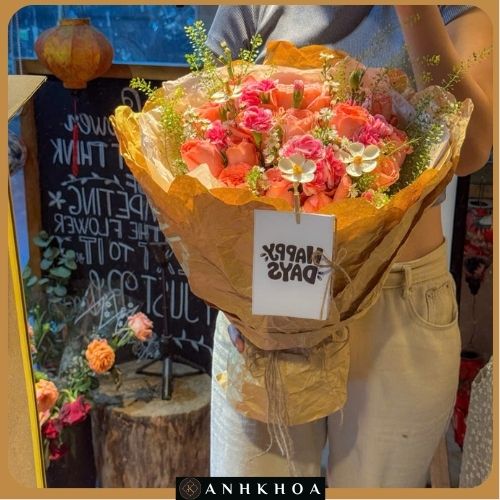 hoa tuoi hoi an2 2 hoa tươi tặng bạn gái hội an