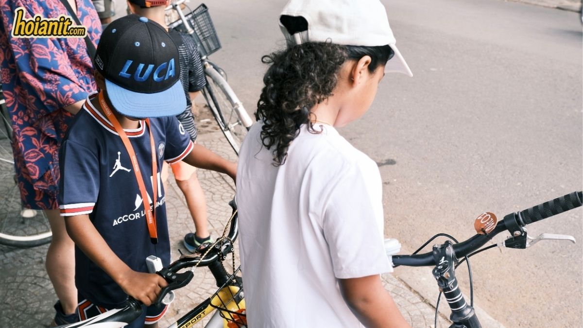 hoi an motorbike rental japanese4 ホイアン 子供用自転車 レンタル — ファミリーでサイクリング Anh Khoa