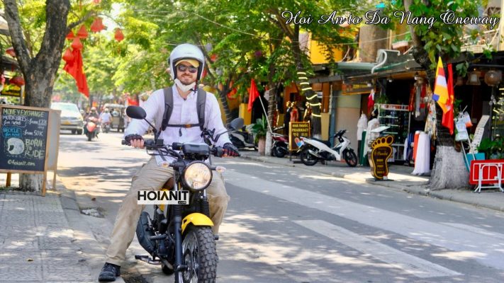 Scooter rental for one-way trip from Hoi An to Da Nang — flexible and fun