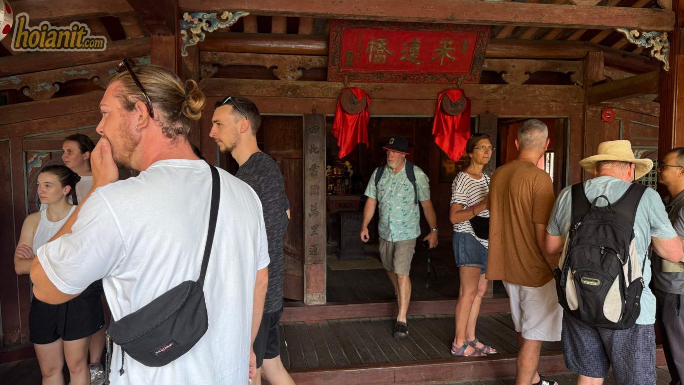 Historic Japanese Bridge in Hoi An Ancient Town, Vietnam