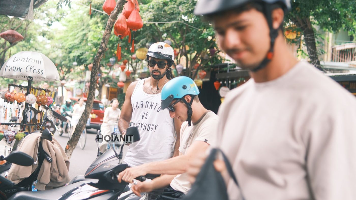 motorbike rental - anh khoa hoi an