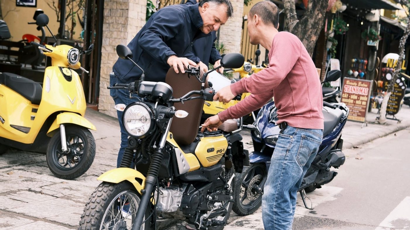 会安Anh Khoa摩托车和电动车租赁服务