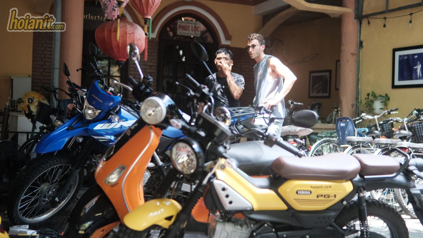 motorbike rental hoi an00002 1 Thuê xe máy Hội An đi biển An Bàng ngắm cánh đồng lúa xanh