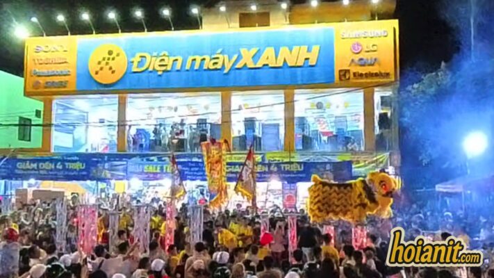 Mua lan trung thu o Hoi An lion dance1