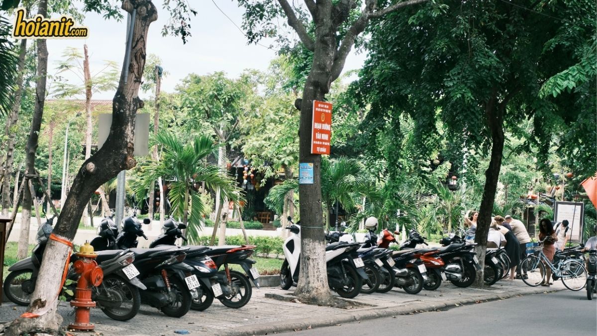 Parking Lot in Hoi An