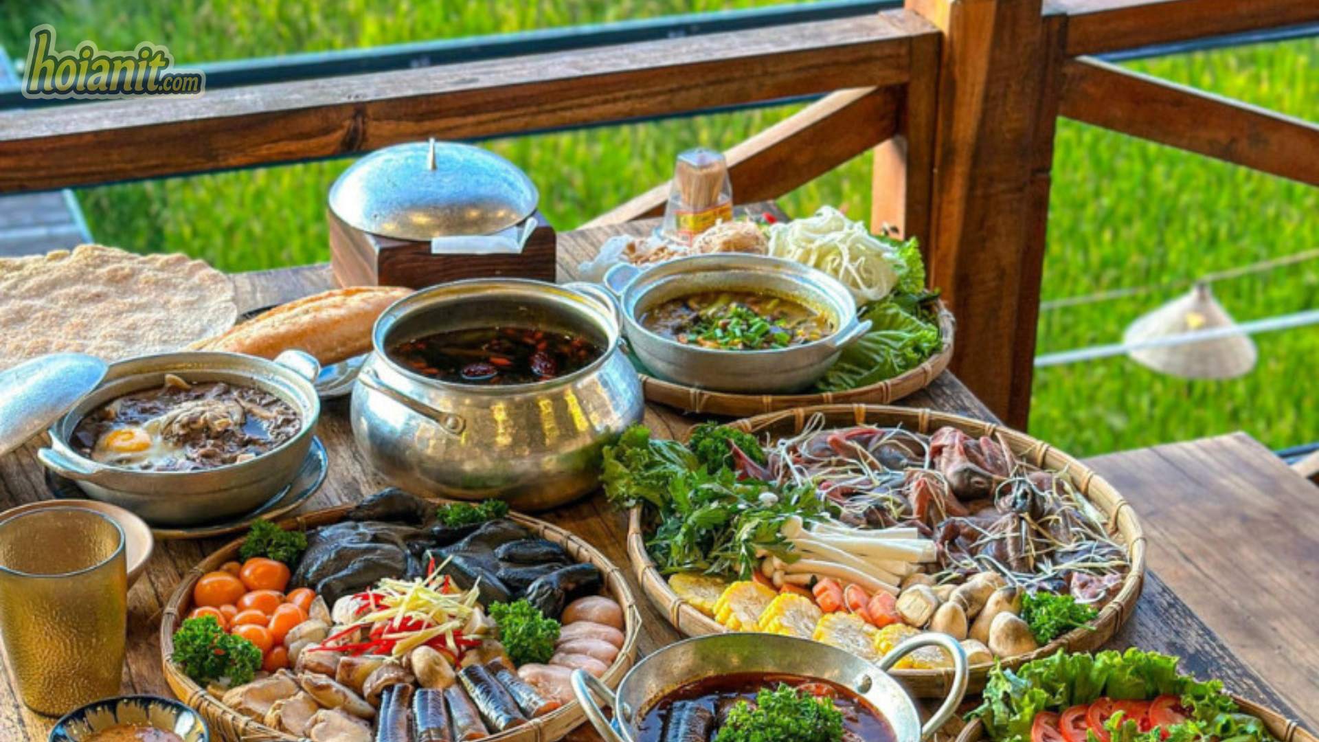 Quán nhậu Hội An không gian về đêm