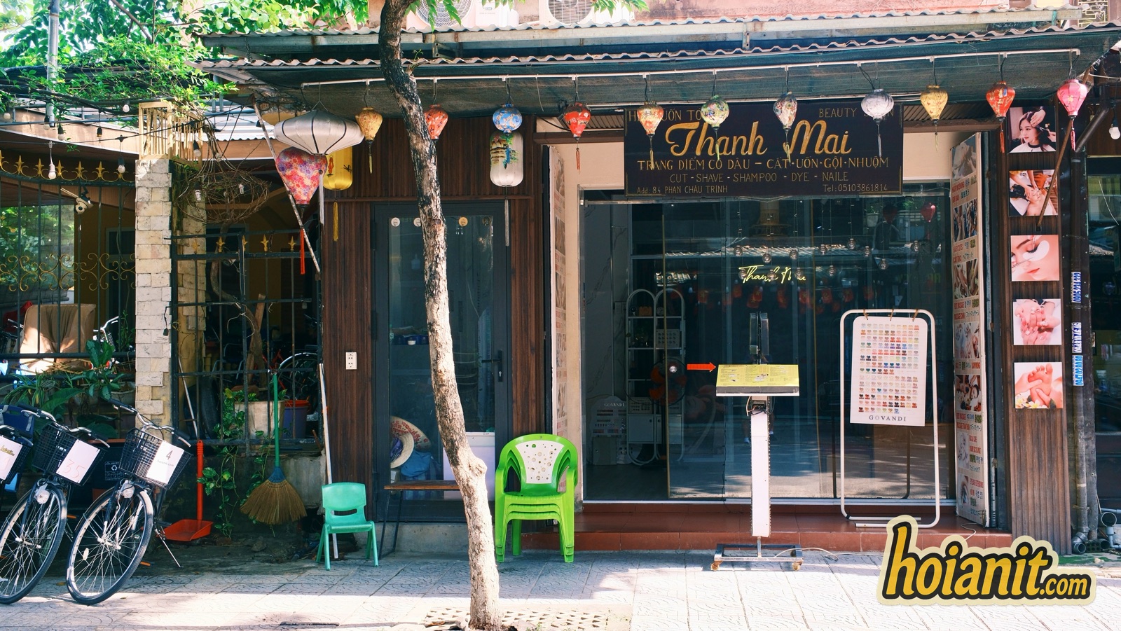 thanh mai hoi an spa1 Thanh Mai spa and salon shopfront on Phan Chau Trinh in Hoi An
