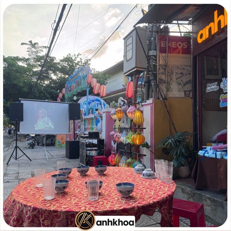 cho thuê dàn loa hát karaoke ở hội an