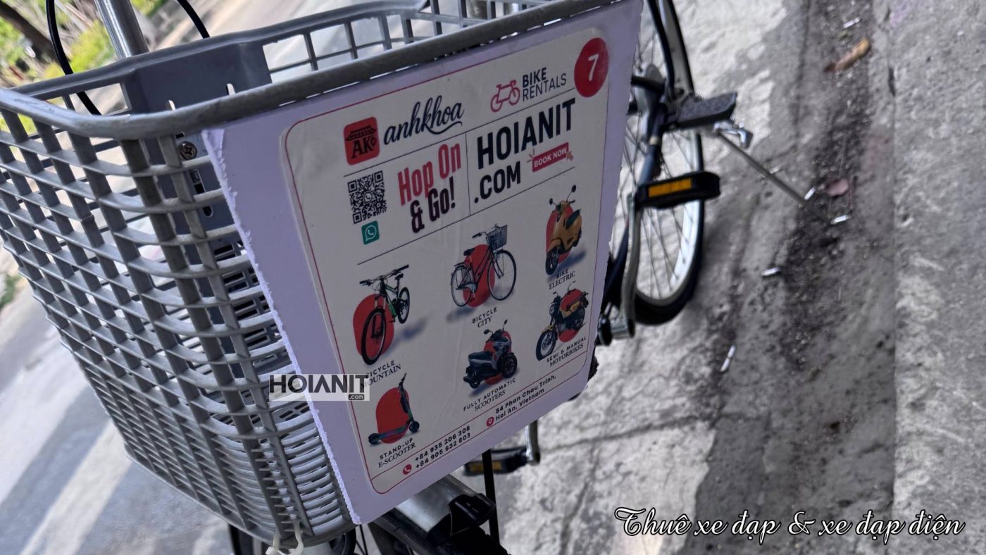 thuê xe đạp hội an