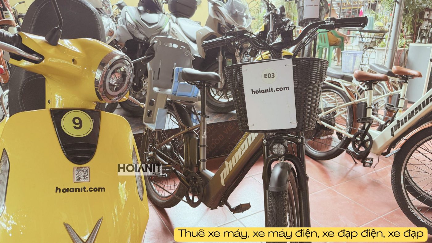 Thuê xe máy Hội An giao tận nơi miễn phí tại hoianit.com