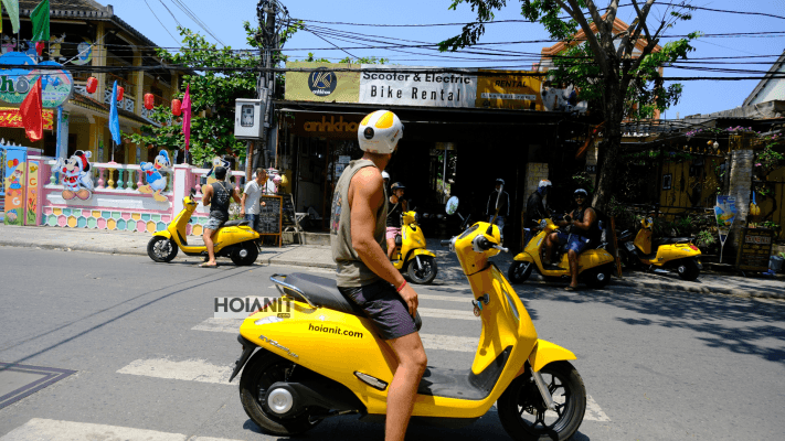 dịch cho thuê xe máy Hội An - Anh Khoa