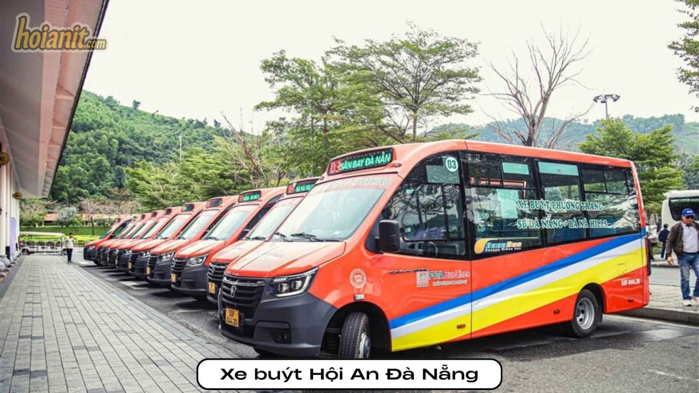Giá vé xe buýt Hội An Đà Nẵng chỉ 35.000đ