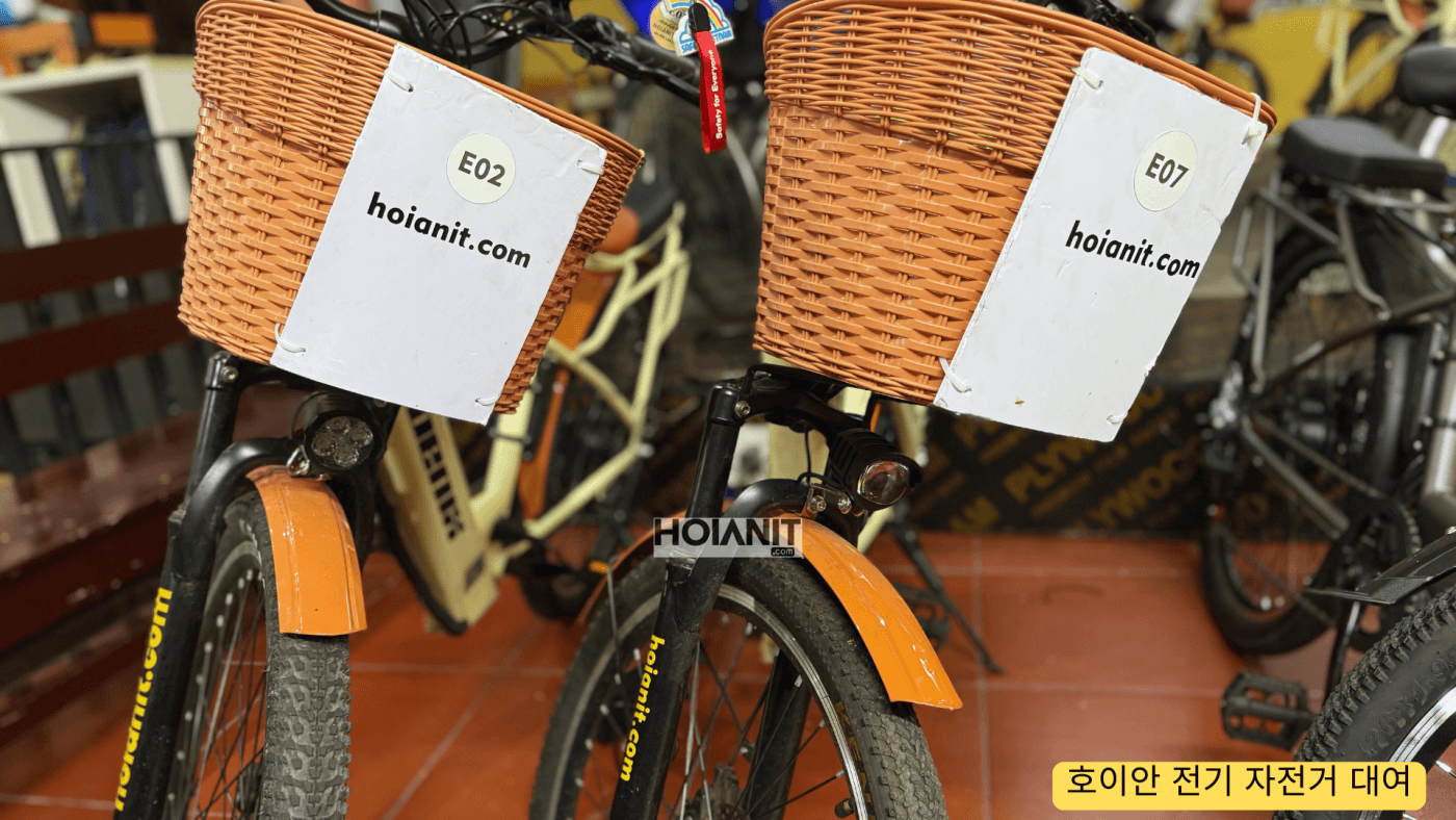 안방 해변까지 전기 자전거 여행