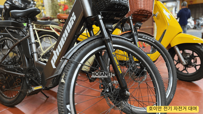 호이안 호텔 무료 배송 전기 자전거 대여